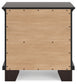 Covetown Full Panel Bed with Mirrored Dresser, Chest and Nightstand