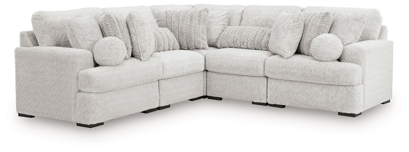 Cuddle Plush 5-Piece Sectional