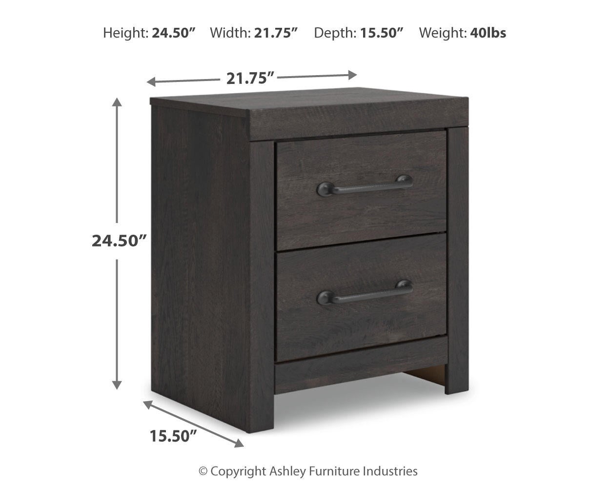 Delmorta King Panel Bed, Dresser, Mirror, Chest and Nightstand