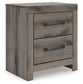 Graystorm Twin Panel Bed with Storage, Dresser, Mirror and Nightstand
