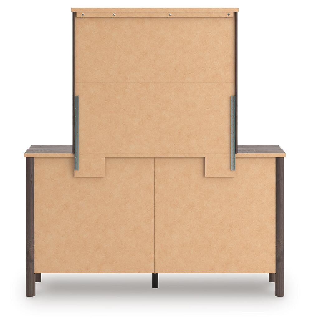 Pamytta Queen Panel Bed, Dresser and Mirror
