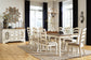 Realyn Dining Table and 8 Chairs