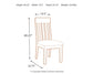 Ralene Dining Table and 6 Chairs
