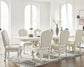 Arlendyne Dining Table and 8 Chairs